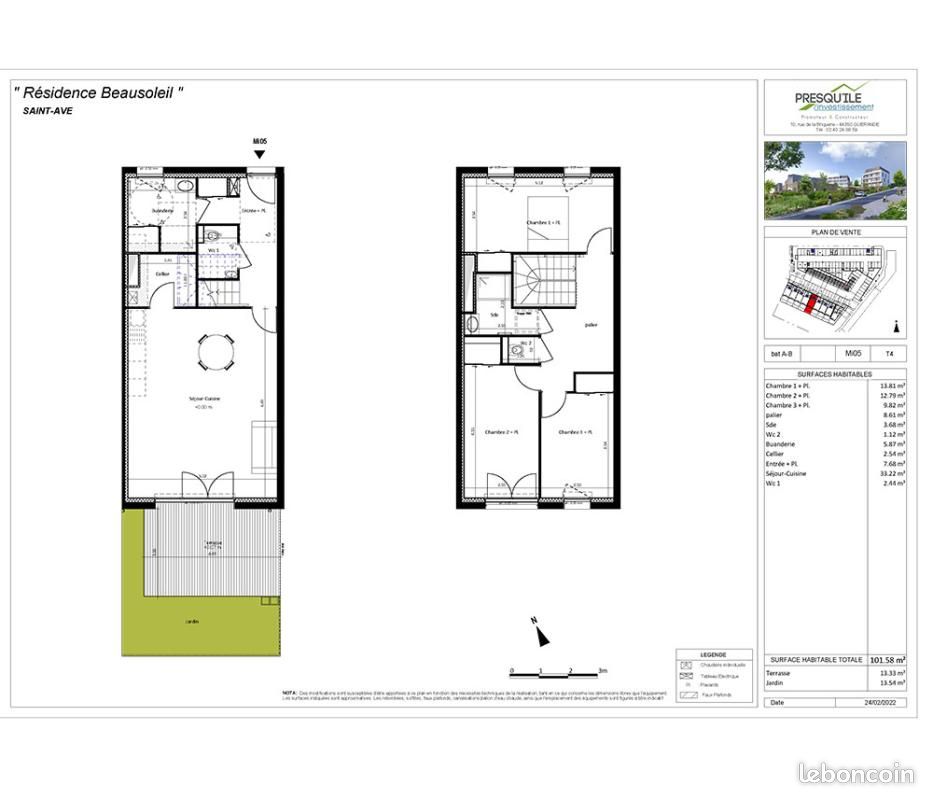 Maison 4 pièces 101 m² · à Vannes · 101 m² · 345 000 €