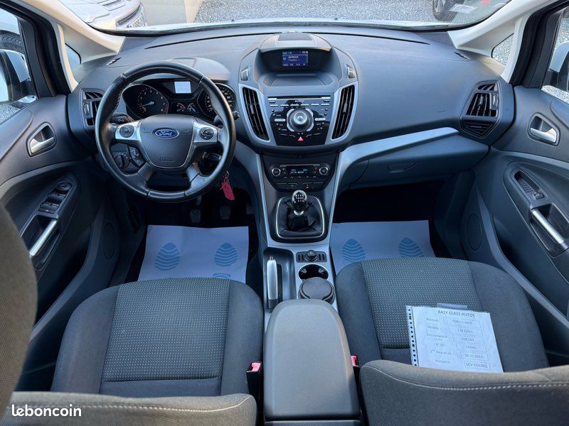 Ford C MAX 1.0 125ch CLIM.A/REG/LIM/ESP/S&S/RADAR AV AR/ATTELAGE (image 5)