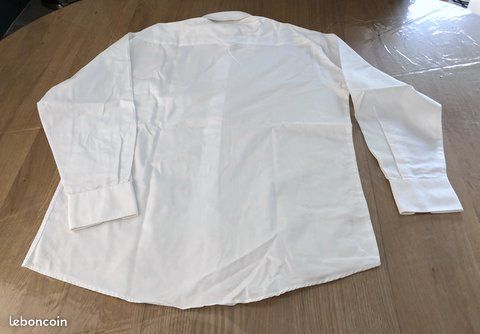 Chemise blanche manches longues taille 41/42 (image 3)