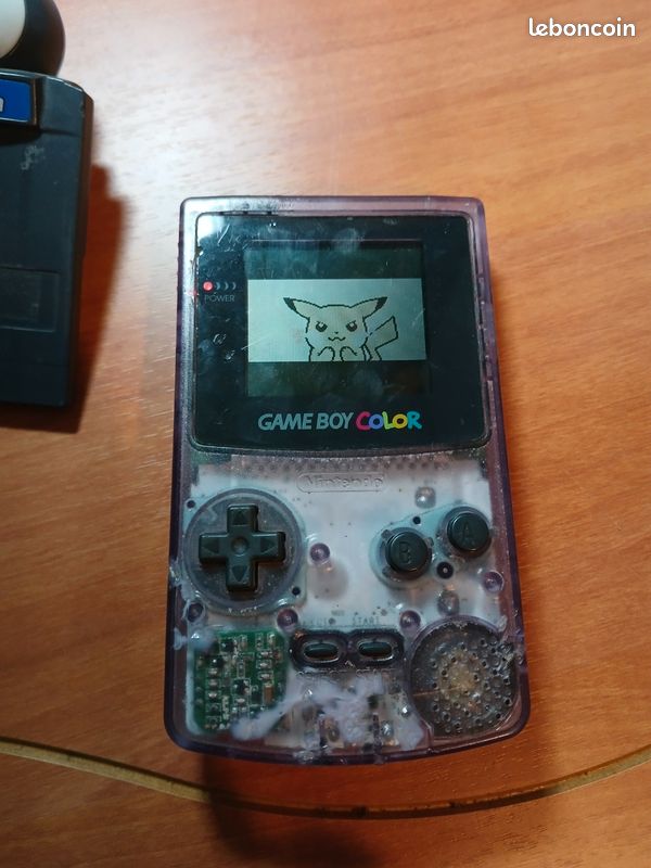 Nintendo Game Boy Color Transparente Avec Sa Boîte - Occasion Super Nostalgie !