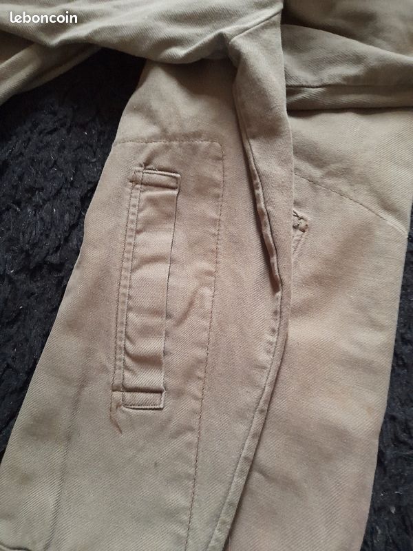 Veste kaki made in France Adolphe l'abondance qualité (image 8)