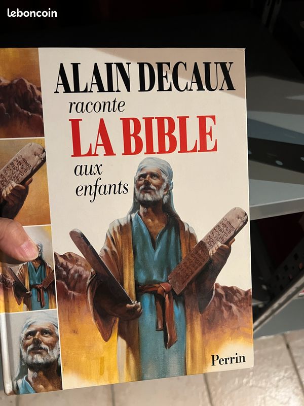 Livre "Alain Decaux raconte la bible aux enfants" (image 1)