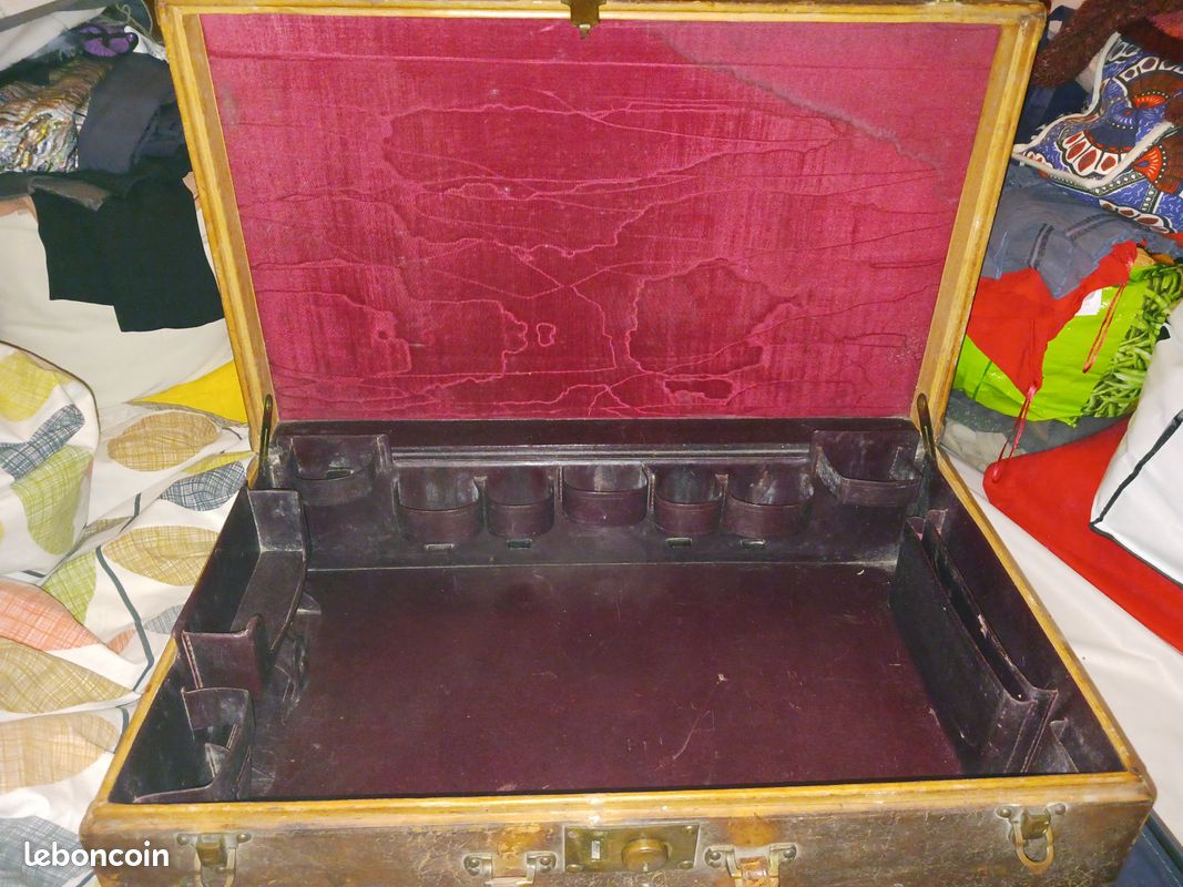 Malle valise cuir Louis Vuitton (image 2)