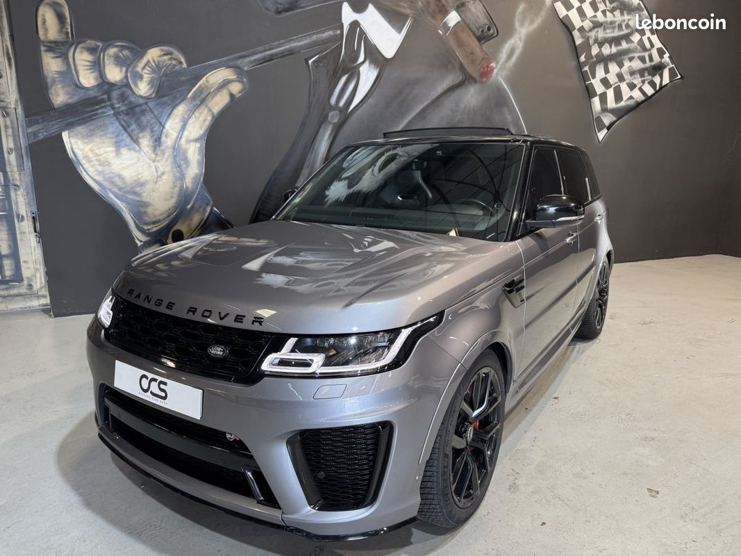 Land Rover Range Rover Sport (2) V8 5.0 575ch SVR Toit Ouvrant CARBONE Phase 2 (image 2)