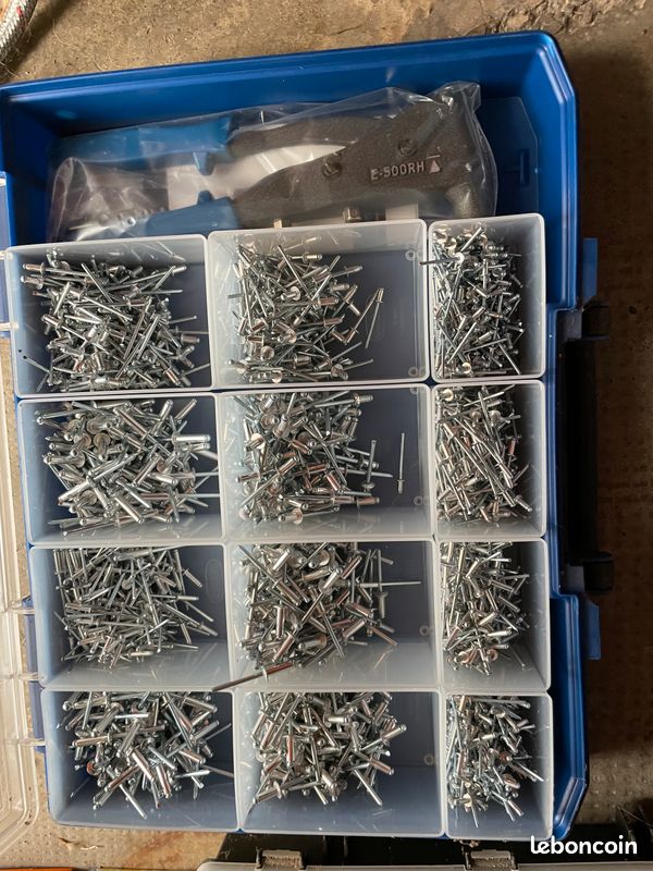 Coffret rivets avec pince à riveter professionnel Scell It (image 2)