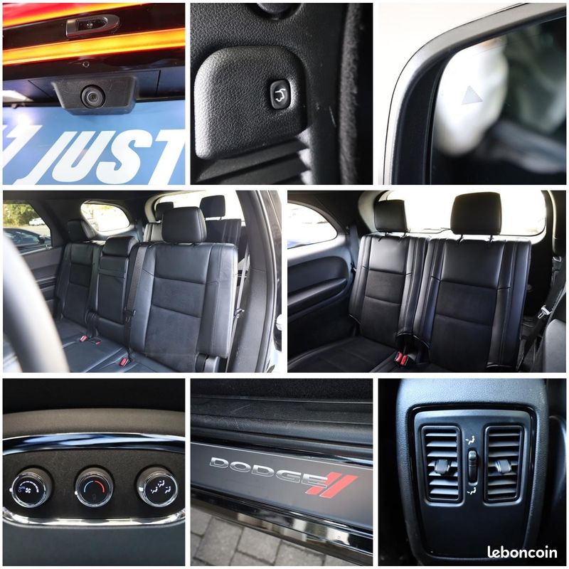 Dodge DURANGO SXT Plus AWD V6 3.6 309 ch – 7 places – Caméra – Attelage – R20 (image 17)