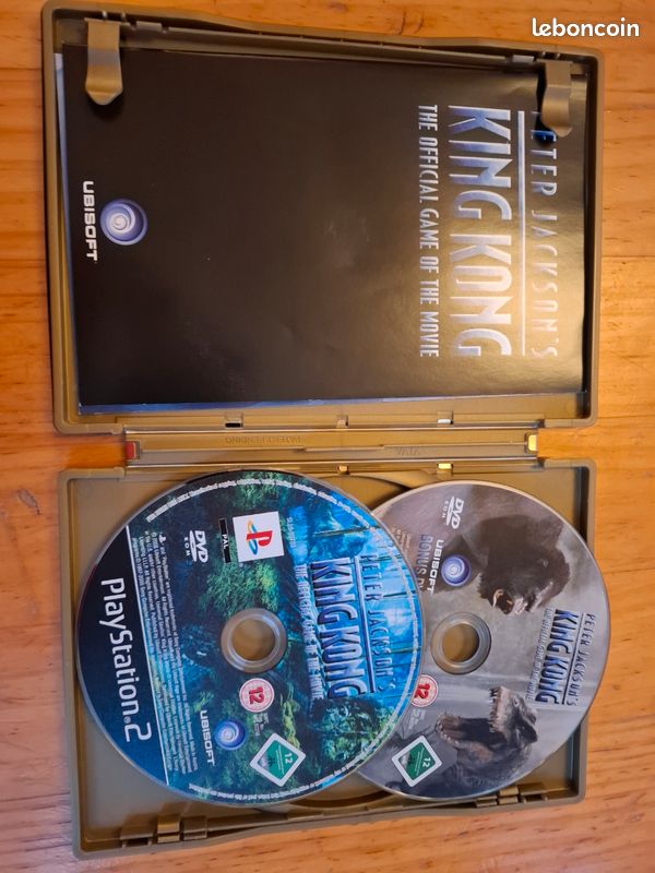 Jeu PS2 King Kong - Édition Collector Limitée - Version PAL FR - Bon état Complet