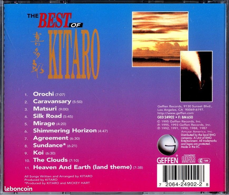 The best of Kitaro - Kitaro (image 2)