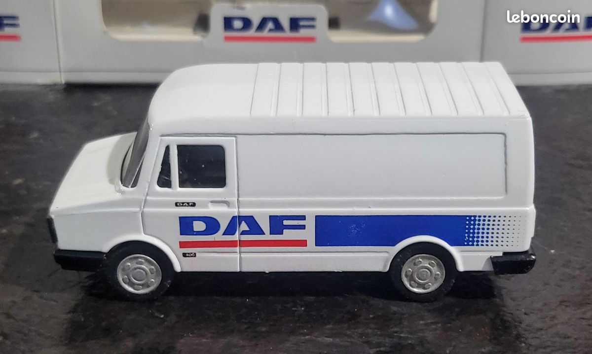 Camion Miniature Lion Car 1/50 - DAF 2300 Avec Remorque Van Gend & Loos - Proche Neuf