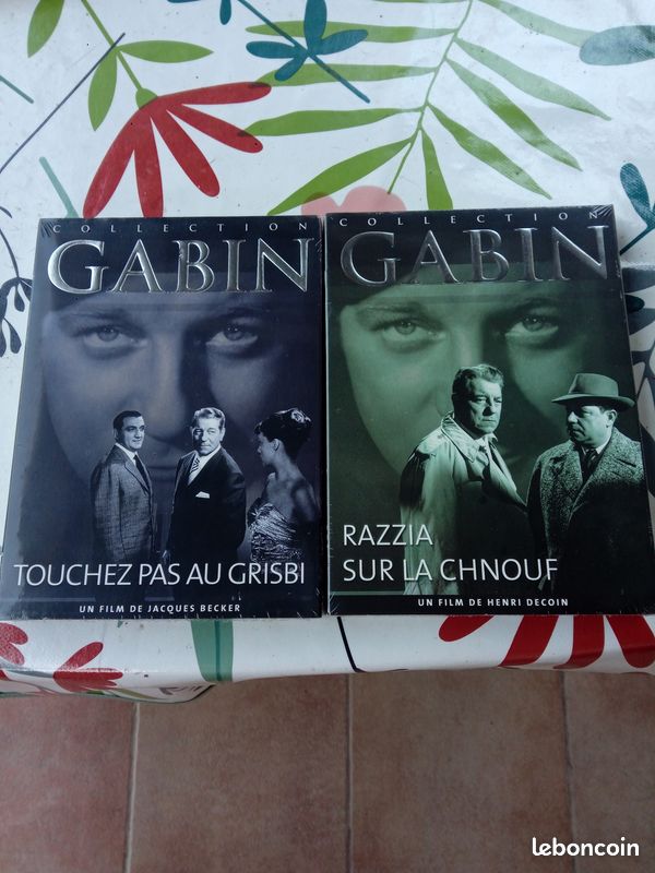 2 DVD NEUFS Collection Gabin Razzia sur le chnouf et Touchez pas au Grisbi (image 1)