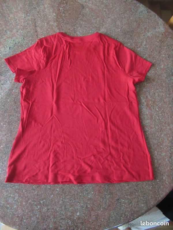 T Shirt biker femme marque Harley -L - rouge (image 2)