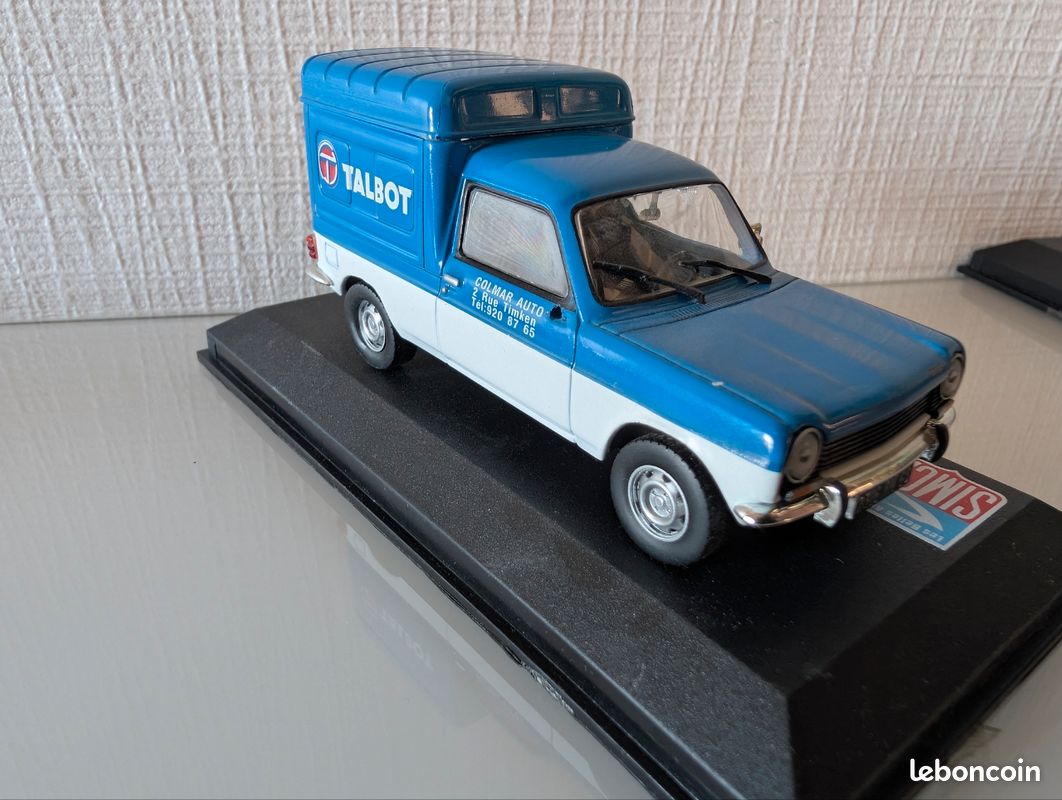 1/43 Simca 1100 Fourgonnette VF2 Blanc 1975 IXO Altaya