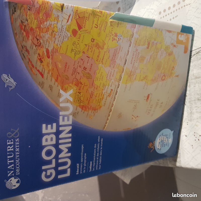 Globe lumineux neuf (image 4)