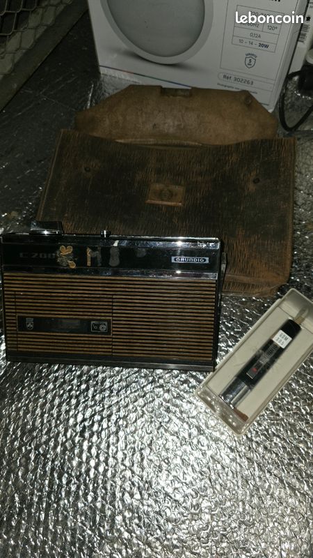 Rare magnétophone vintage à bandes Radio Star des années 50 /60 - Photo, audio & vidéo