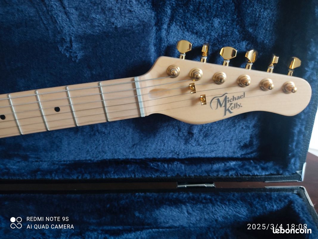 Super Strat' Michael Kelly Custom 60 collection Burl Burst (image 2)