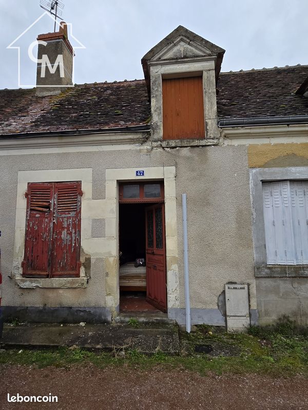 Maison 1 pièce 47 m² · à Mézières-en-Brenne · 47 m² · 13 400 €
