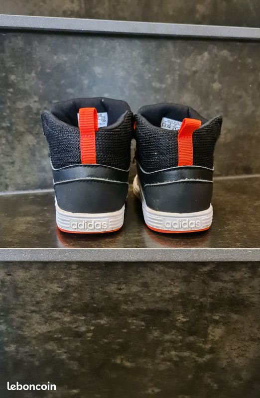 Adidas - Baskets montantes Hoops Mid 2.0 (Taille 21) (image 3)