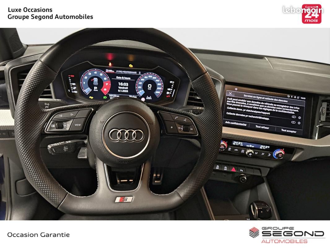Audi A1 sportback 30 TFSI 116 ch S tronic 7 S line Plus (image 11)