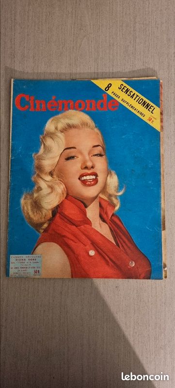 Lot sympathique de Cinemonde années 1952,1954,1955,1956 (image 4)