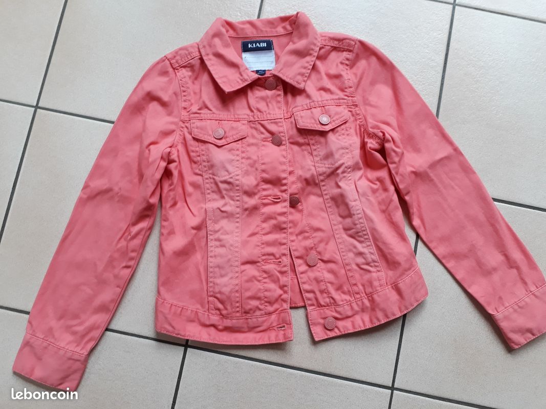 Veste en jean NEUF 10 ans (mlau) (image 1)
