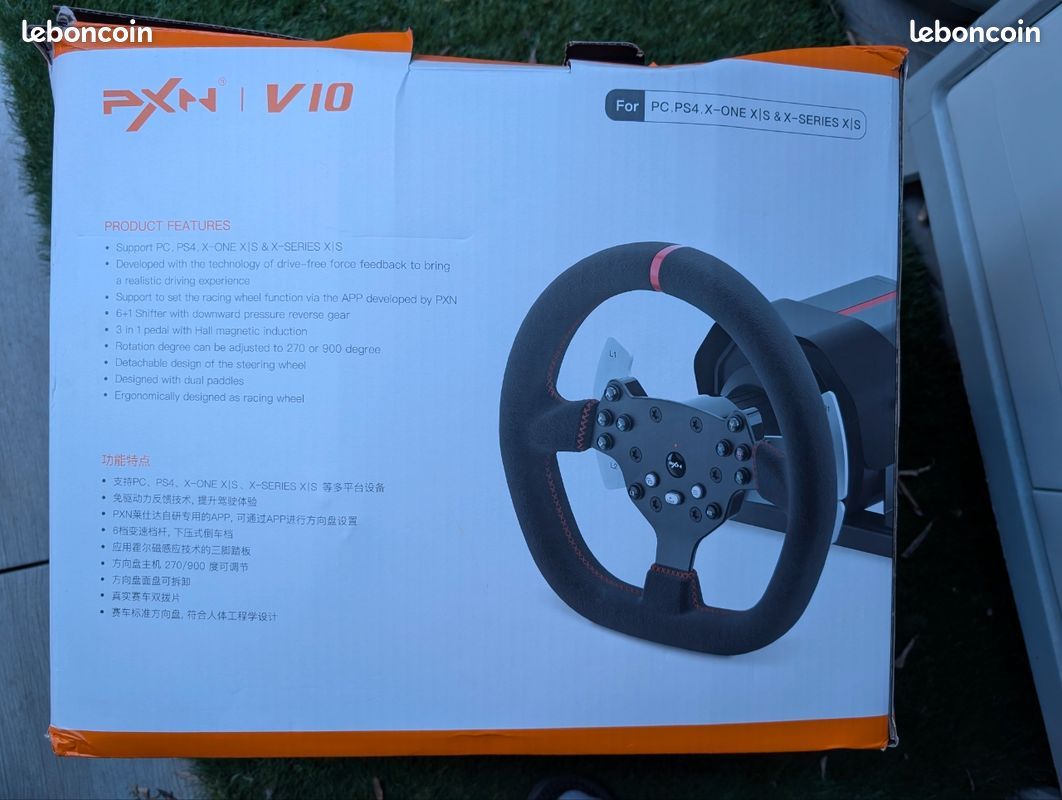 Kit volant et fauteuil PS4, Xbox et PC (image 5)