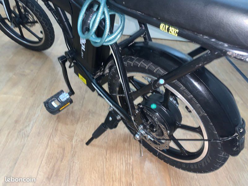 Vélo Électrique Pliant VDL A10 – 16 Pouces, 250W, Batterie Lithium, Neuf