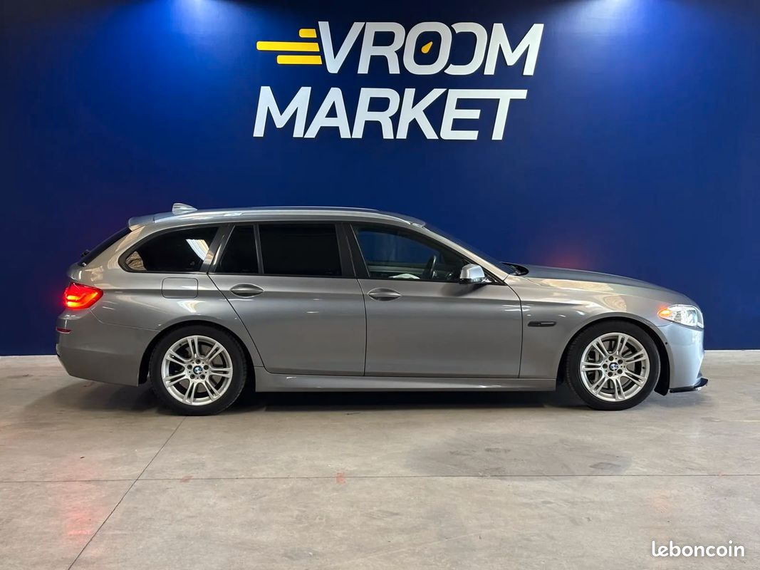 BMW Série 5 Touring 530D 258 ch M Sport, propulsion – 2013 – Suivi complet – Boîte auto – Soft Close – Caméra de recul – Sièges électriques (image 2)