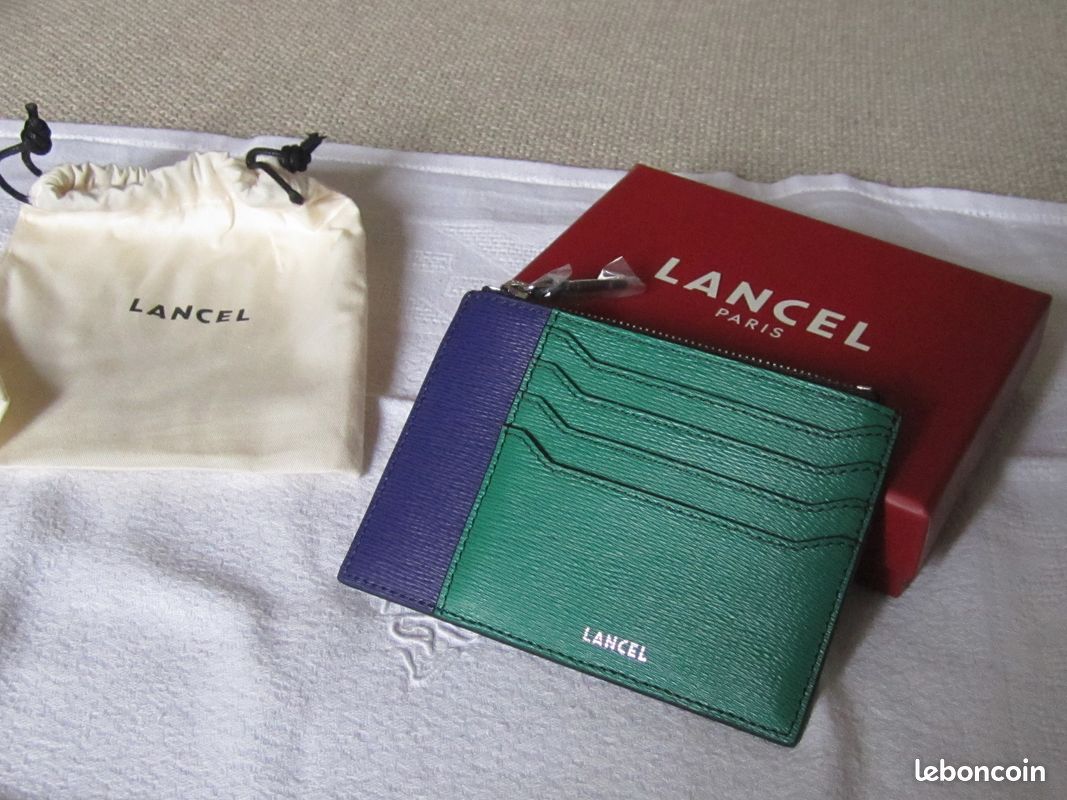 Porte - carte Lancel cuir porte-monnaie (image 2)