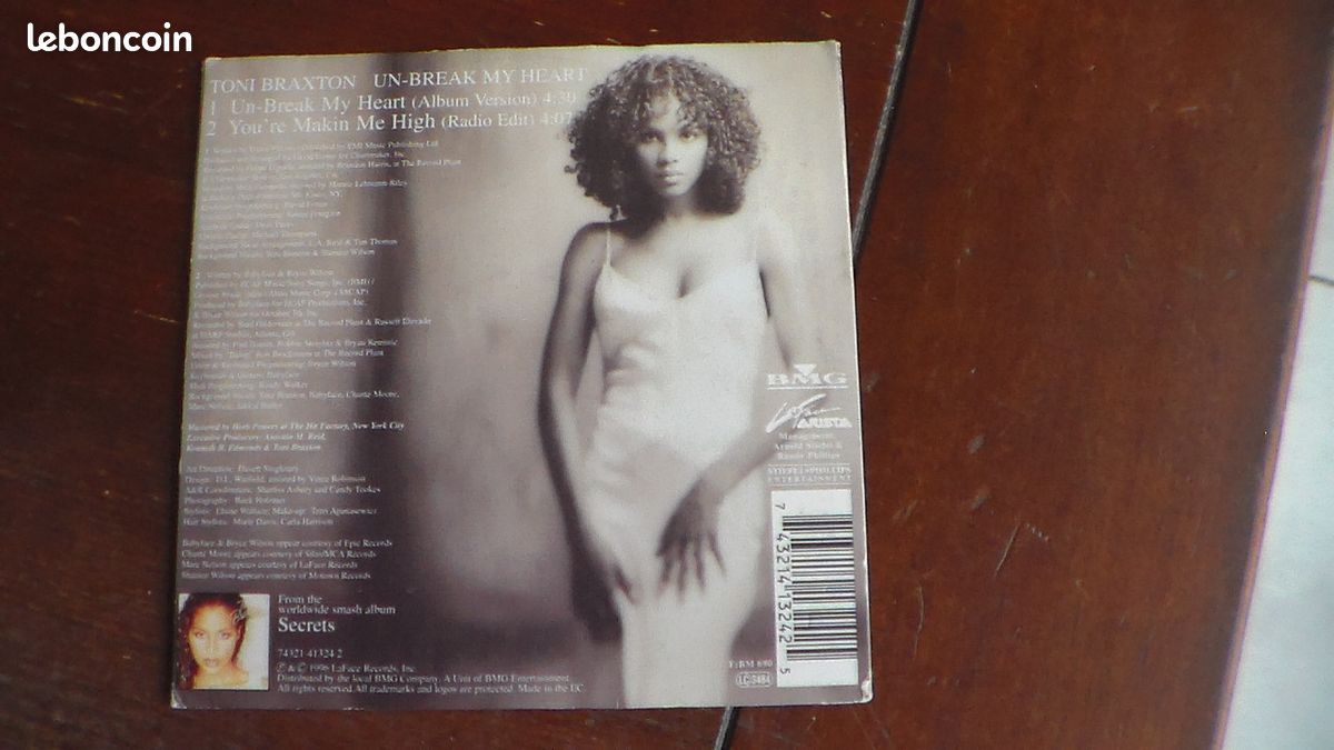 TONI BRAXTON Un Break My Heart (version originale 1996) (image 7)