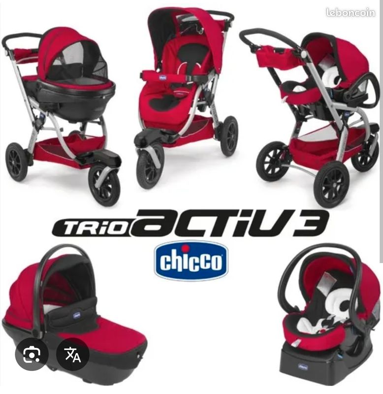 Poussette trio activ3 chicco (image 11)
