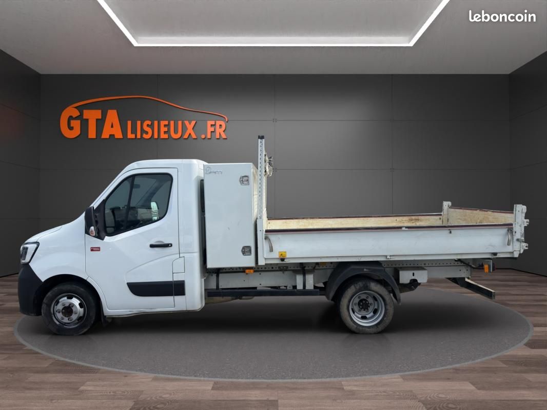 Renault Master Benne SIMPLE BS PROP RJ3500 L3+COFFRE DCI 130 CONFORT (image 2)