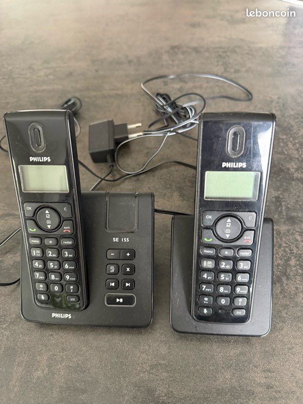 Lot duo téléphones fixes (image 1)