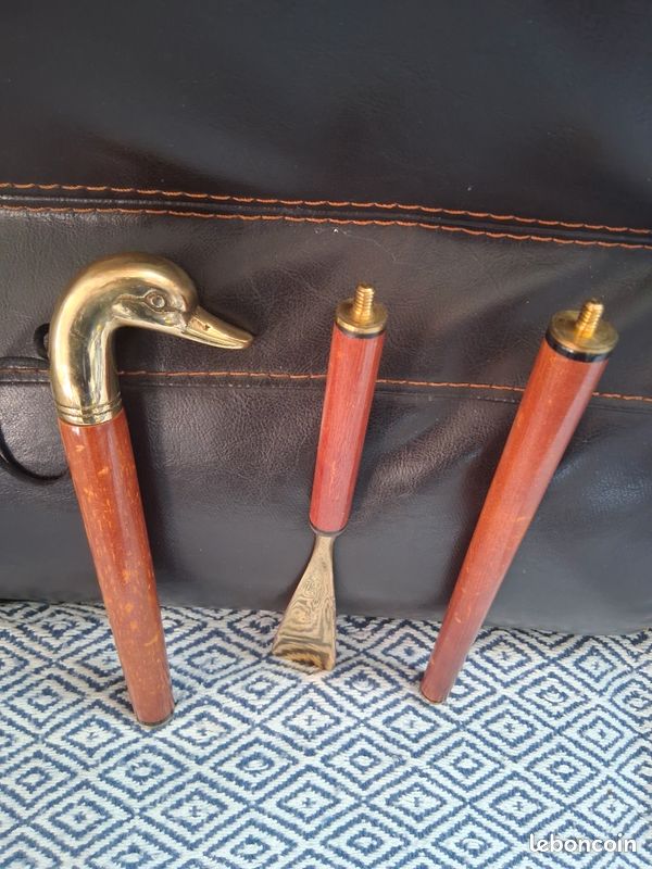 Antique Chausse Pied Artisanal Laiton 17,7cm Shoehorn Brass
