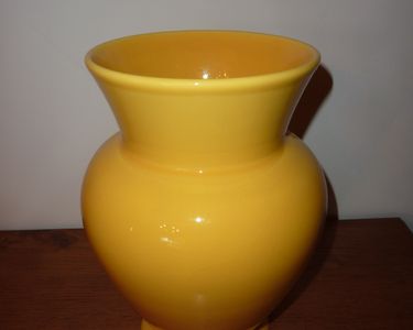 Vase jaune SIA Décoration
