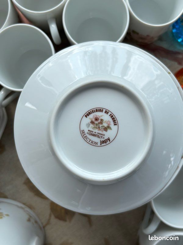 Service à café en porcelaine (image 4)