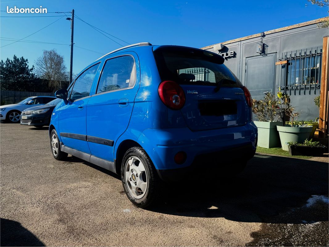 Chevrolet Matiz II 0.8 essence I 76 460 km certifiés / Direction assistée, Climatisation etc.. / Crit'Air 2 pollution / Garantie 6 mois (image 7)