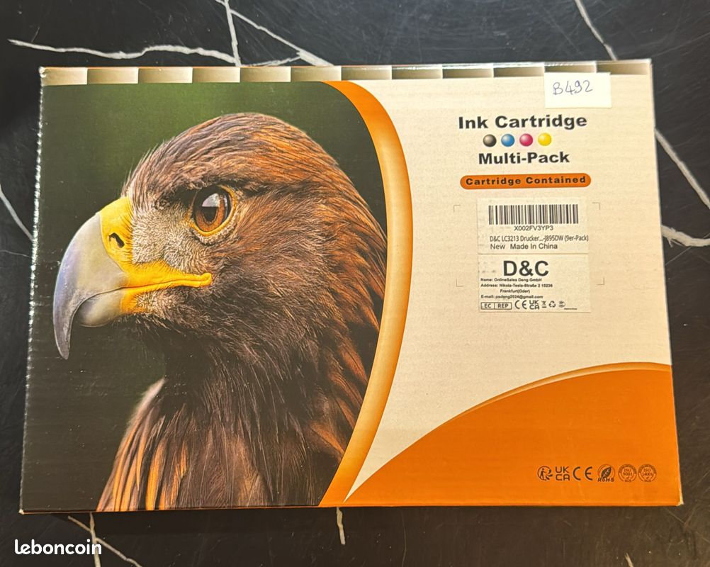 Lot De 9 Cartouches D'encre Compatibles Brother LC3213 - Cyan, Magenta, Jaune - Pour DCP-J572DW, MFC-J497DW, Etc.