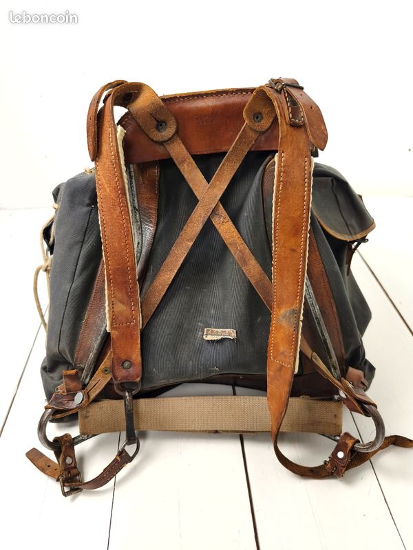 Sac à dos en toile Vintage Weekender Star - Vert Olive - Conditions Extremes