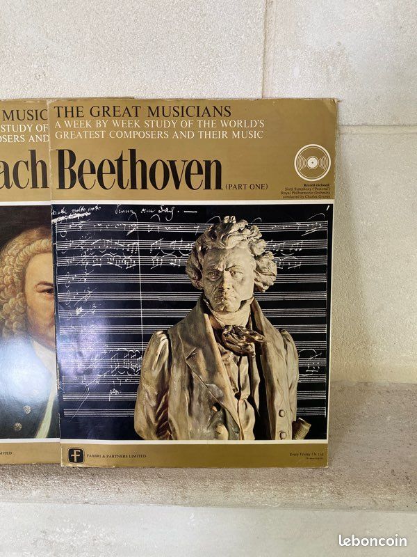 Lot vinyle, Beethoven, Haydn, JS BACH (image 2)