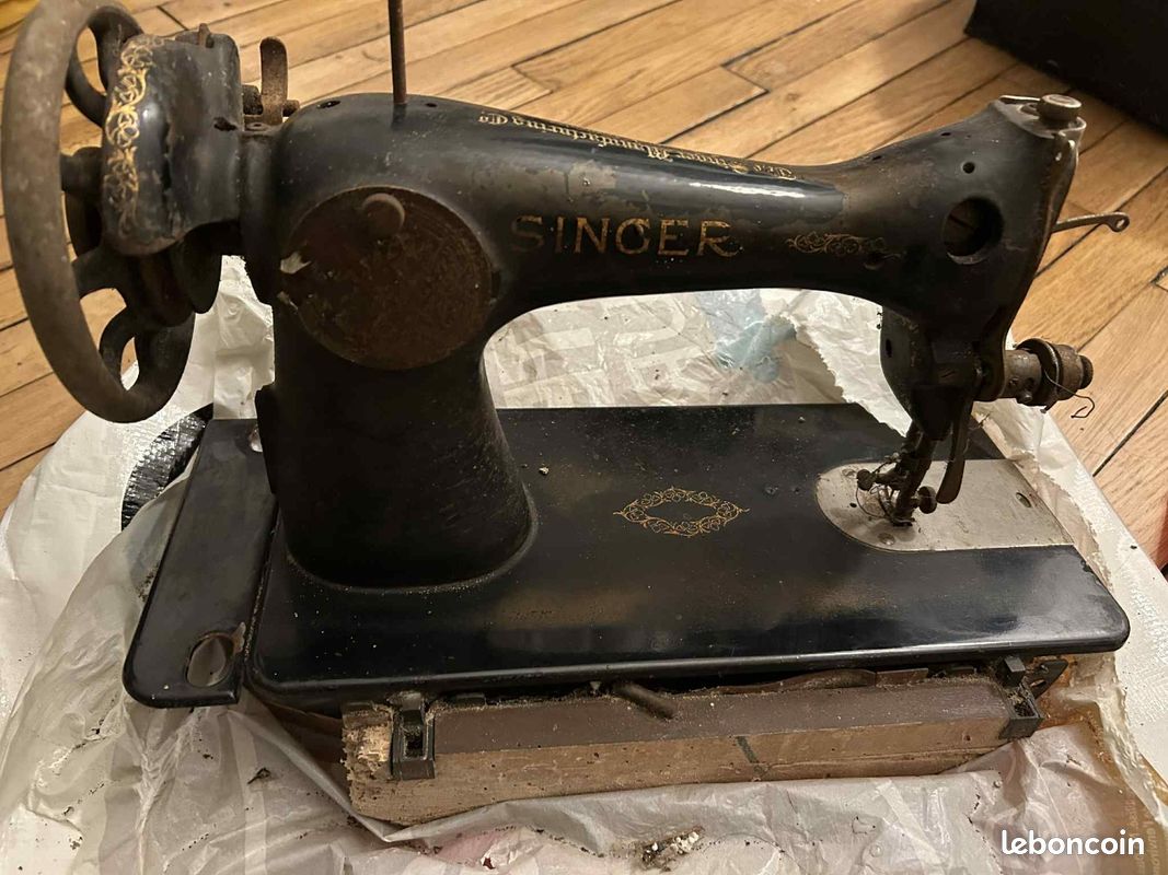 Singer 201K - Machine à coudre déco à restaurer (image 4)