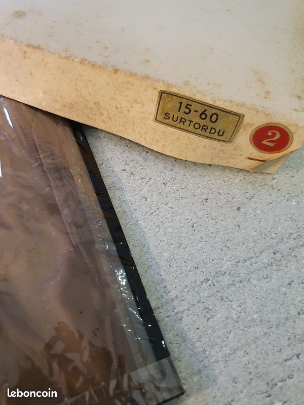 Lot de 10 paires de bas couture nylon vintage années 60 Taille 2 (image 4)