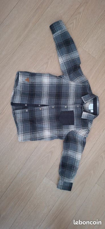 Chemise garçon 7 ans en coton marque verbaudet (image 12)