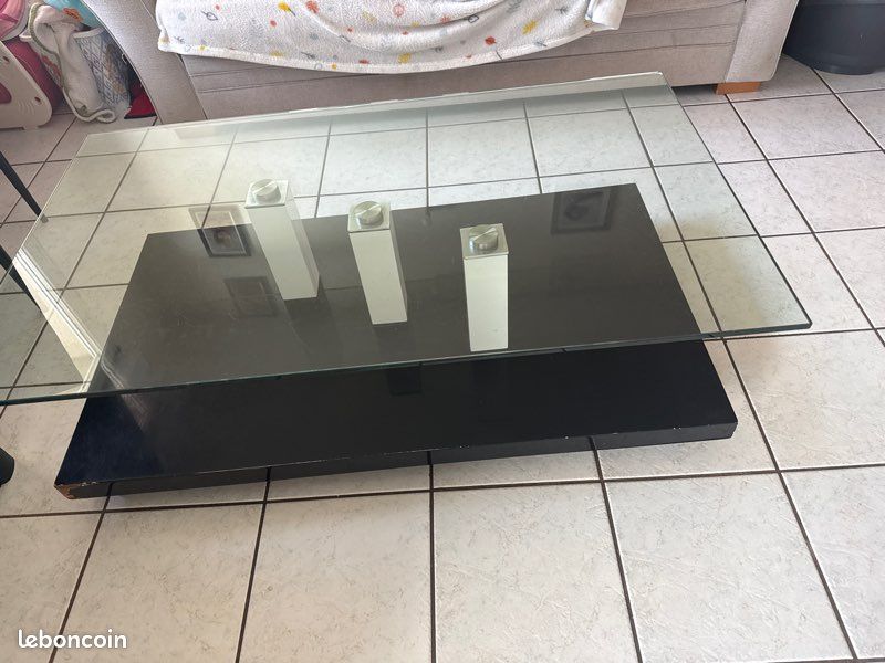 Table basse en verre (image 3)