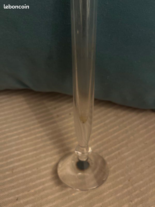 Grand vase soliflore tube baccarat (image 8)