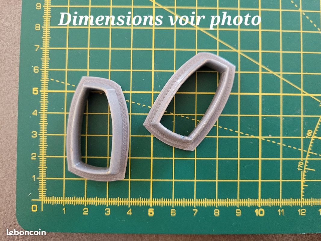 2 emporte-pièces pour boucles d'oreilles belle qualité (image 2)