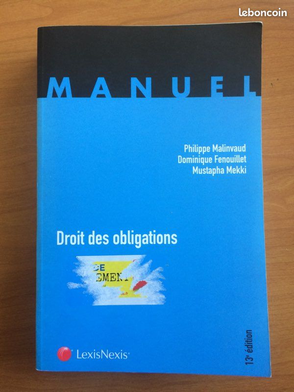 Manuel de Droit des obligations (image 1)