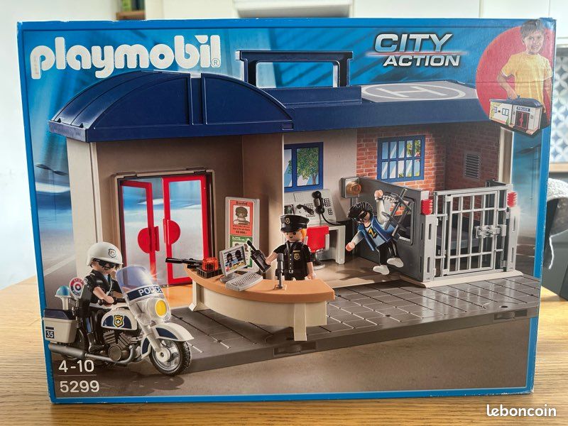 Caserne de police play mobile city (image 1)