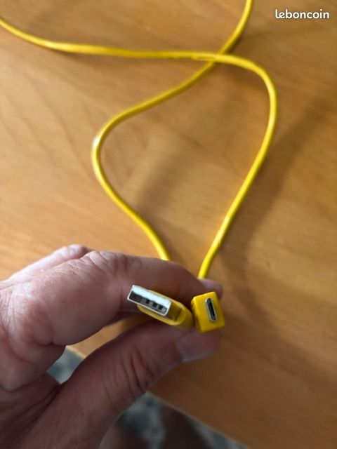 Câble micro USB court de 0.90M, chargeur Android micro USB vers USB-A avec câble tressé en nylon pour Samsung Galaxy S7 Edge, S6, téléphones Android et PS4. Marque (image 2)