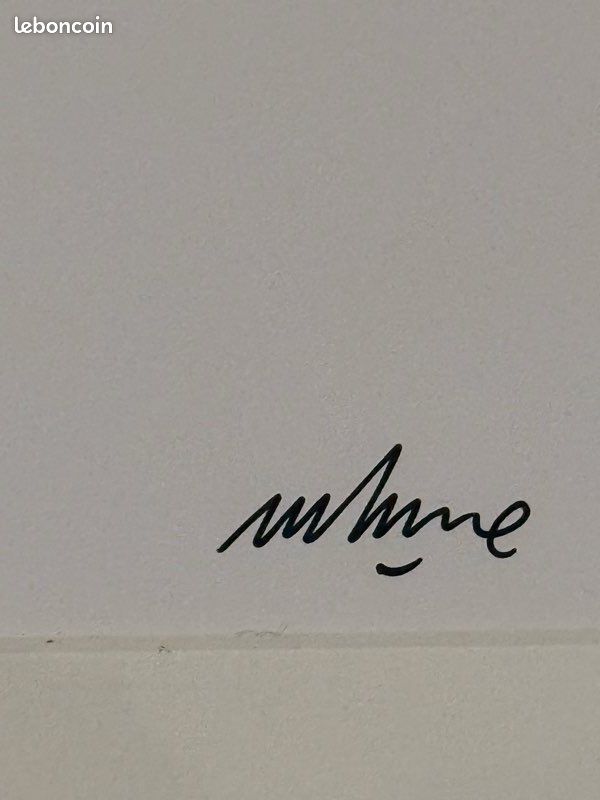 Lithographie imbue Uei sugar taxe rare et encadrée (image 4)