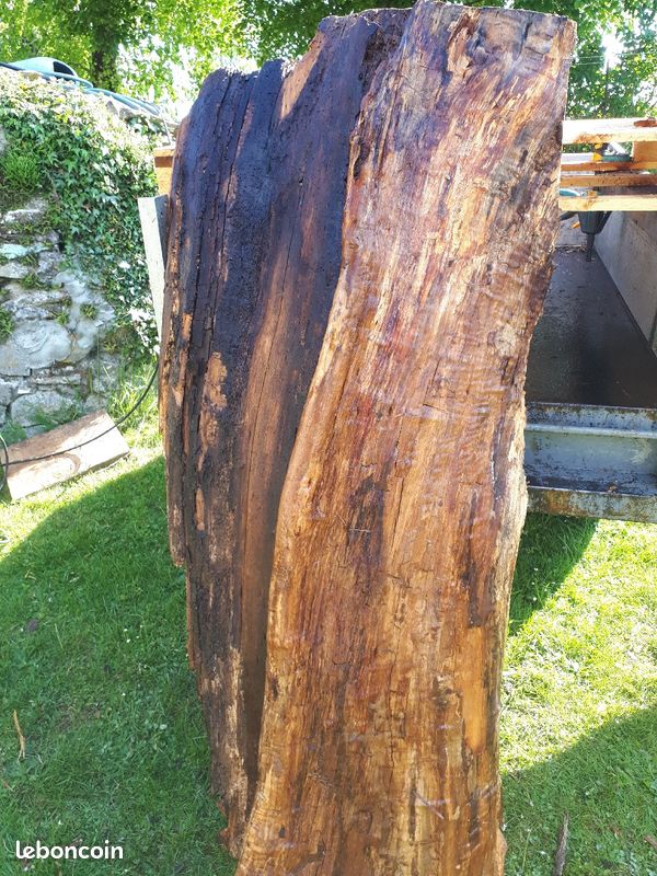 Dosse de bois massif chataigner exceptionnel (image 1)